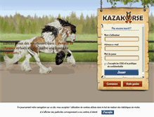 Tablet Screenshot of kazakorse.com